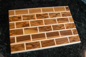 Olivewood & Aspen Tiled Cutting Board
