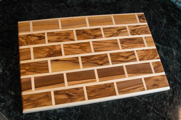 Olivewood & Aspen Tiled Cutting Board
